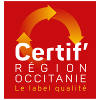 logo pour BGE Sud-Ouest labelisé Certif'Région Occitanie