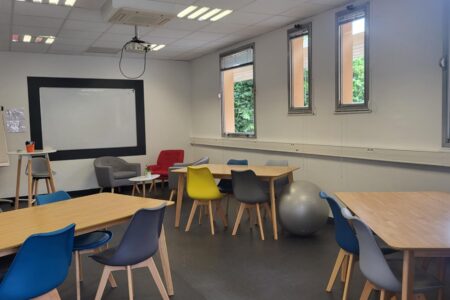 Location de salles - Salle mode projet